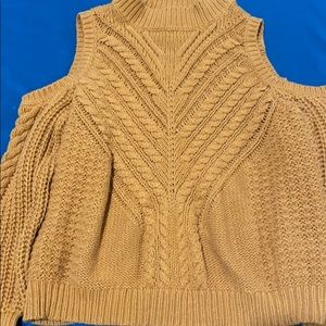 Off the shoulder sweater